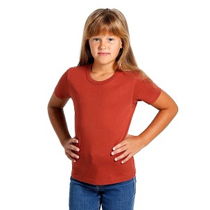 TERRA KID, children's t-shirt made of organic cotton, 150g/m2, caramel