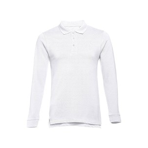 THC BERN . Muška polo majica dugi rukav , Bela, 2XL