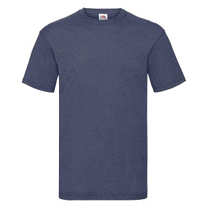 Fruit of the Loom, Valueweight, muška pamučna majica kratkih rukava,retro melirana teget, S