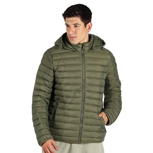 LIBERTY JACKET MEN, jakna sa kapuljačom, maslinasta
