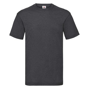 Fruit of the Loom, Valueweight, Men's Cotton T-shirt, Dark Ash Gray, M