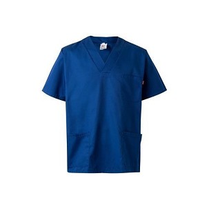 VL ILLAPA. Tunika od kepera (190g/m²) sa kratkim rukavima, od poliestera (65%) i pamuka (35%)