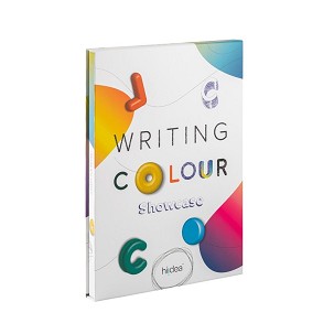 COLOUR WRITING SHOWCASE. Prezentoar sa 20 hemijskih olovaka u boji