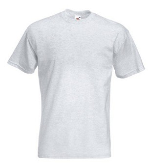 Fruit of the Loom, Super Premium, Men's Cotton Short Sleeve T-shirt, Melamine, M