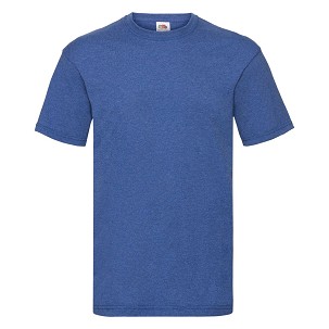 Fruit of the Loom, Valueweight, Men's Cotton T-shirt, Retro Ash Royal, XL