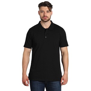 PREMIUM POLO, polo majica, 180 g/m2, crna