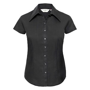 RUSSELL ženska košulja sa kratkim rukavima TENCEL FITTED