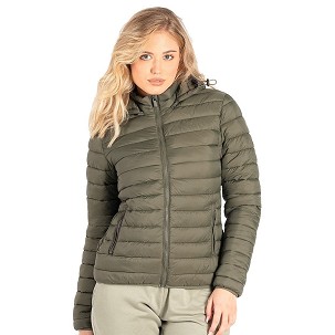 LIBERTY JACKET WOMEN, ženska jakna sa kapuljačom, maslinasta