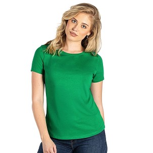 PREMIUM LADY 180, ženska pamučna majica, 180 g/m2, keli zelena