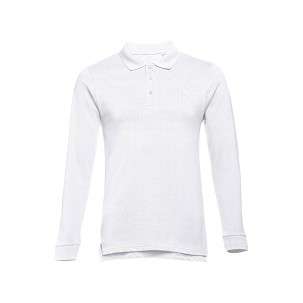 THC BERN . Muška polo majica dugi rukav , Bela, 3XL