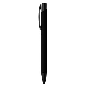OGGI SOFT BLACK, metal ball pen, black