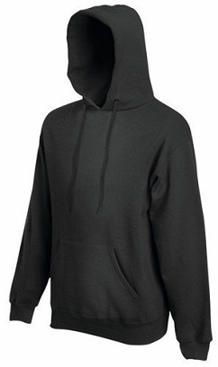 Fruit of the Loom, Classic Hooded Sweat, Men's Hooded Sweatshirt, Light Graphite, XL
