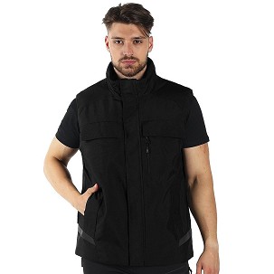 GRANIT VEST, radni prsluk, crni