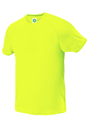 Starworld Performance Reglan sportska majica , fluo žuta, M
