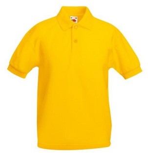 Fruit Of The Loom 65/35 Polo Kids, Kids Polo Shirt
