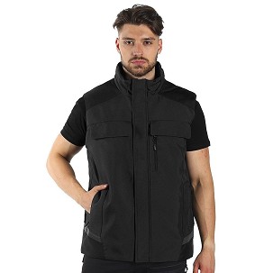 GRANIT VEST, radni prsluk, tamno sivi