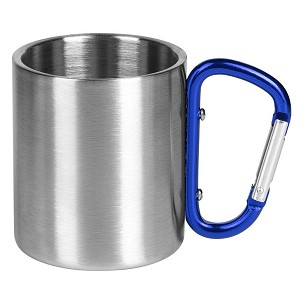 HIKE, stainless steel mug, 200 ml, blue