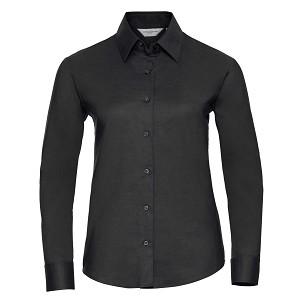 RUSSELL EASY CARE OXFORD Women's Long Sleeve Shirt