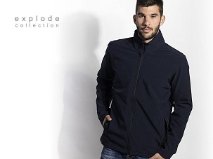 NERO, softshell jakna, plava
