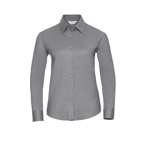 RUSSELL EASY CARE OXFORD Women's Long Sleeve Shirt