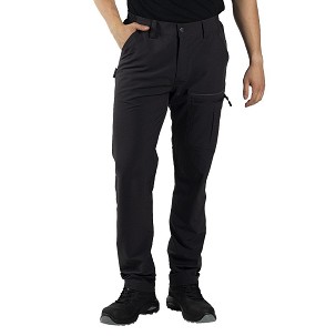 PANTHER TRACK PANTS, funkcionalne pantalone sa elastinom, tamno siva
