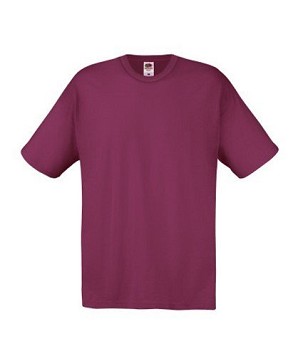 Fruit of the Loom, Original T, muška pamučna majica kratkih rukava, burgundi, L