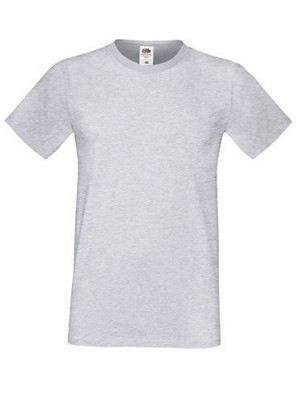 Fruit of the Loom, Sofspun, muška majica kratkih rukava, pepeljasto siva ,4XL