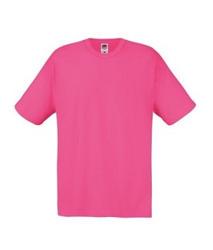 Fruit of the Loom, Original T, muška pamučna majica kratkih rukava, fuksija, M