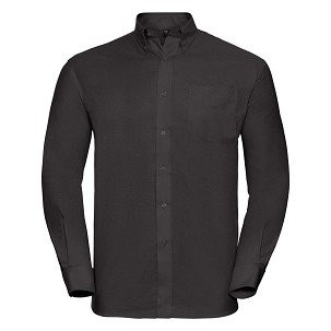 RUSSELL EASY CARE OXFORD men's LS ECare Oxfrd shirt, long sleeve shirt
