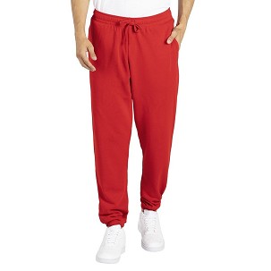 TERRY TRACK, unisex jogging pants, 280 g/m2, red