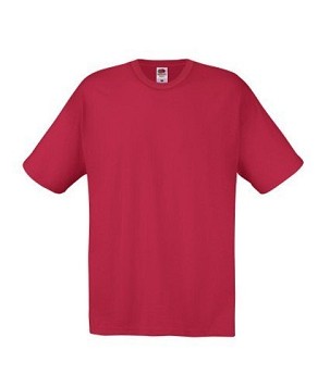 Fruit of the Loom, Original T, muška pamučna majica kratkih rukava, cigla crvena, 2XL