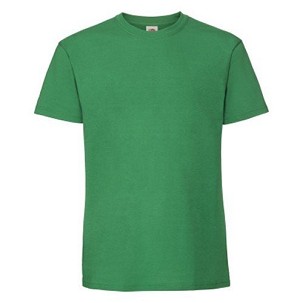 Fruit of the Loom, Iconic Ringspun Premium T, muška majica kratkih rukava, kelly zelena, S