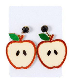 Kely earrings, pitaya