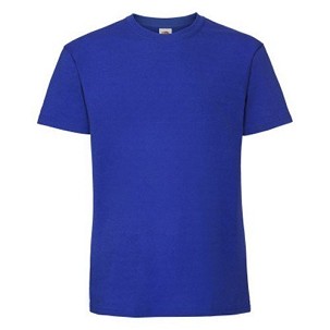 Fruit of the Loom, Iconic Ringspun Premium T, muška majica kratkih rukava, royal plava,3XL
