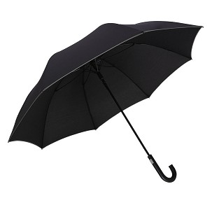 BLACK LINE, umbrella with carmatic opening, gray