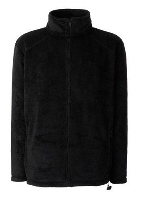 Fruit of the Loom, Full Zip Fleece, muški flis flis, crna, M