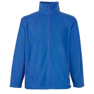 Fruit of the Loom, Full Zip Fleece, muški flis flis, royal plava, S