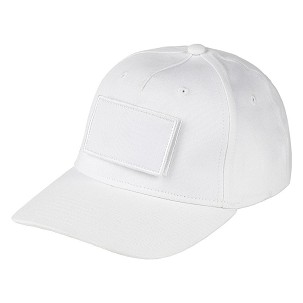 FLAG, kačket sa 5 panela, čičak kopča, beli