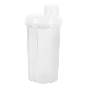 POWER, boca za vodu šejker, 700 ml, bela