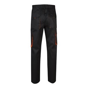 VL HYPNOS. Dvobojne pantalone od kepera sa više džepova (200g/m²), od pamuka (35%) i poliestera (65%)