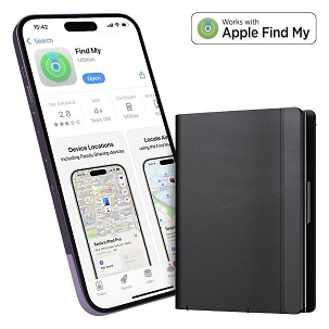 WALLET CARD FINDER, novčanik za kartice sa funkcijom lociranja, crni
