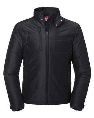 Russel Mens Cross Jacket, poslovna jakna za muškarce, crna