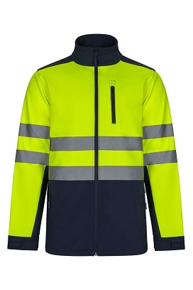 Velilla HESTIA. Dvobojna soft shell jakna (280g/m²), od poliestera (96%) i elastina (4%)