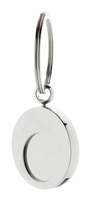 Cromo trolley coin keyring