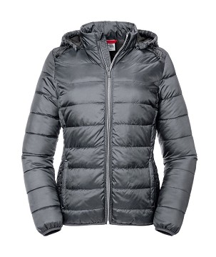Russel Europe Ladies Hooded Nano Jacket, poslovna jakna za dame