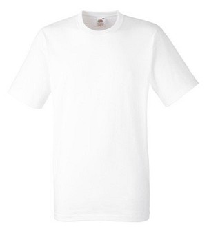 Fruit of the Loom, Heavy T, pamučna muška majica kratkih rukava, bela, 3XL