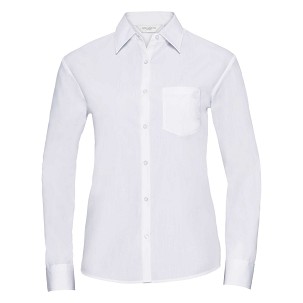 RUSSELL ženka košulja strukirana sa dugim rukavima POLYCOTTON EASY CARE POPLIN