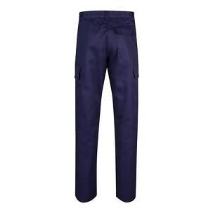 VL AINE. Pantalone od kepera sa više džepova (190g/m²), od pamuka (20%) i poliestera (80%)