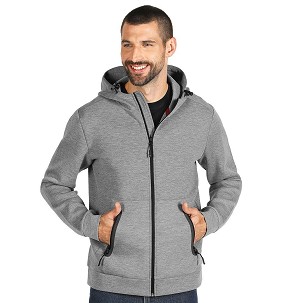CAMERON, hooded sweatshirt, ash