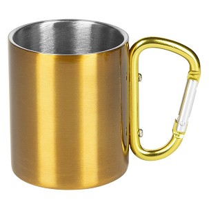 HIKE C, metalna šolja, 200 ml, zlatna
